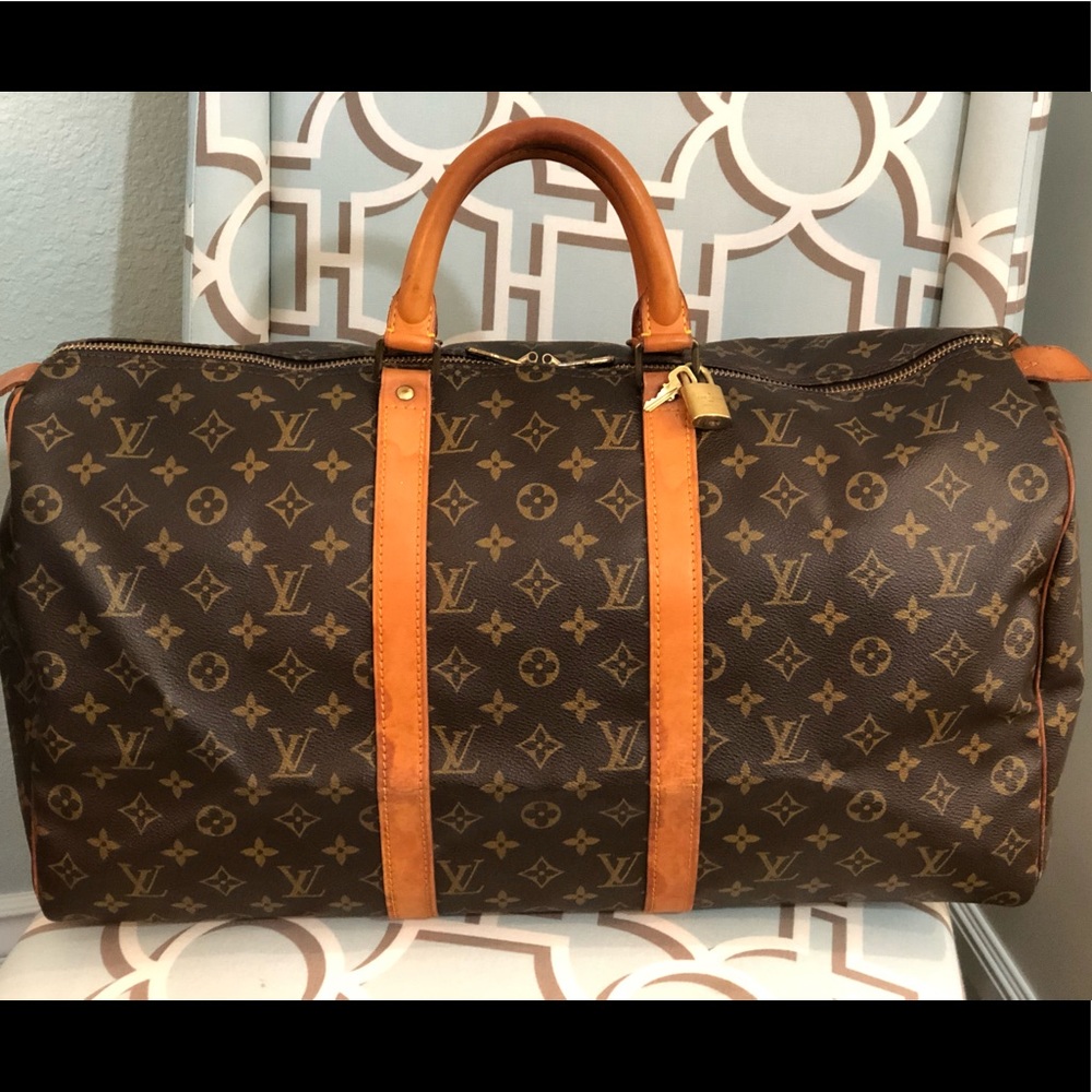 Authentic Louis Vuitton Keepall 50